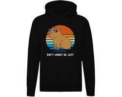 Capybara Dieren Hoodie - vakantie - reizen - grappig - capibara - trui - unisex
