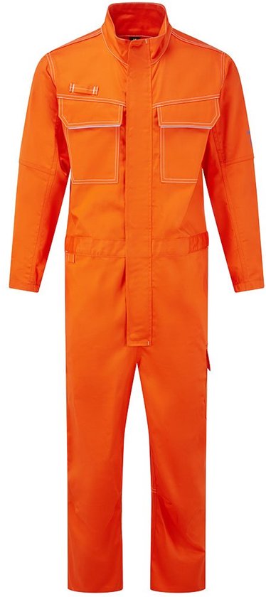Portwest Euro Work Polykatoen Overall Size: M, Colour: Rood, S999RERM