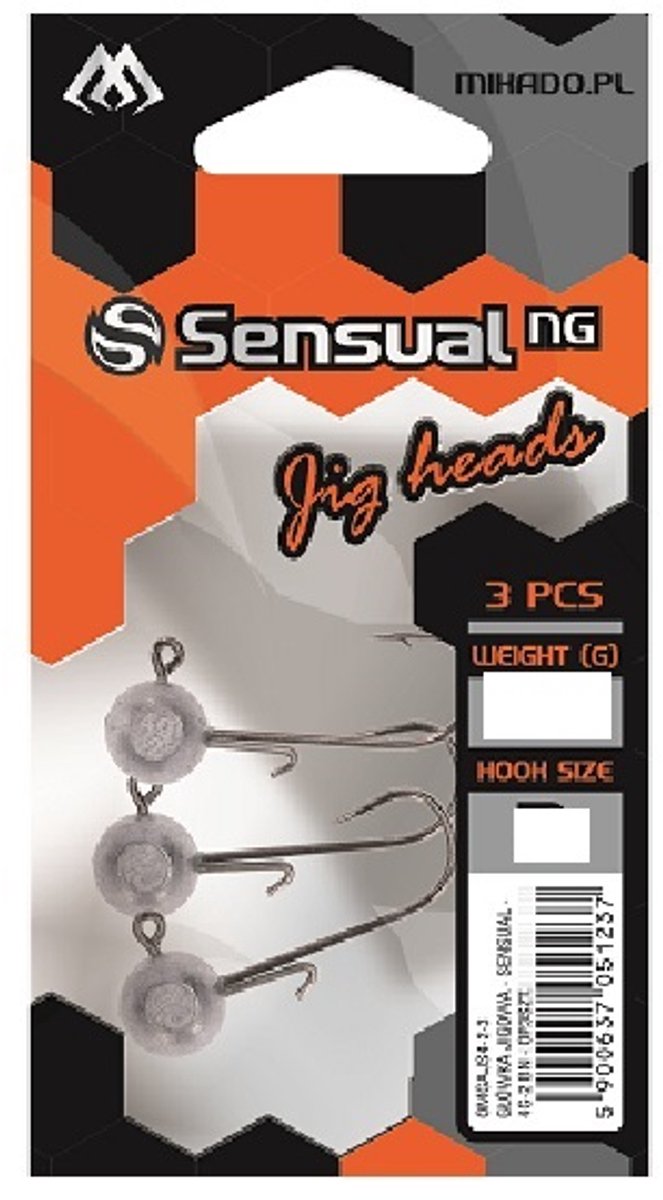 Mikado Sensual Micro Jigkop 2 g - Haakmaat 2 BN - 3 stuks - Ultra Fijne Softbait Jig - Zwart Nikkel van Merkloos — afbeelding 3