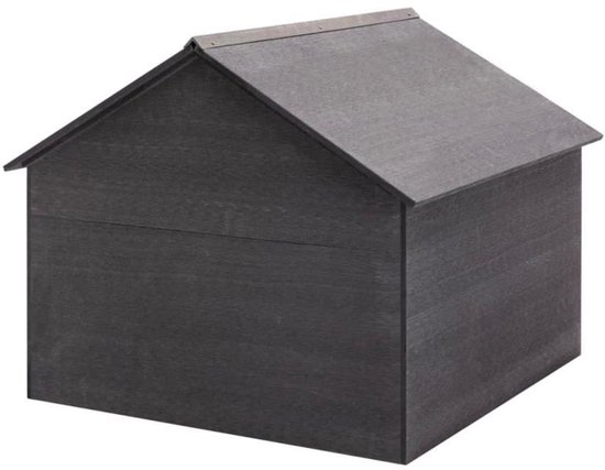 Tuintafel 59x47x40 cm PP antracietkleurig | -nl