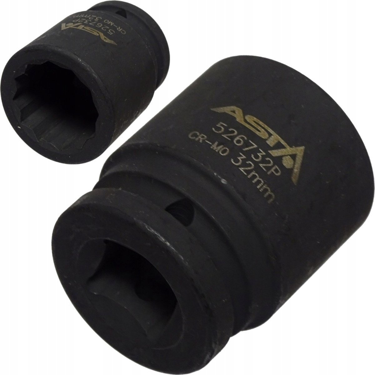 Slagmoersleutel 12-zijdig 24 mm 3/4" chroom-molybdeenstaal