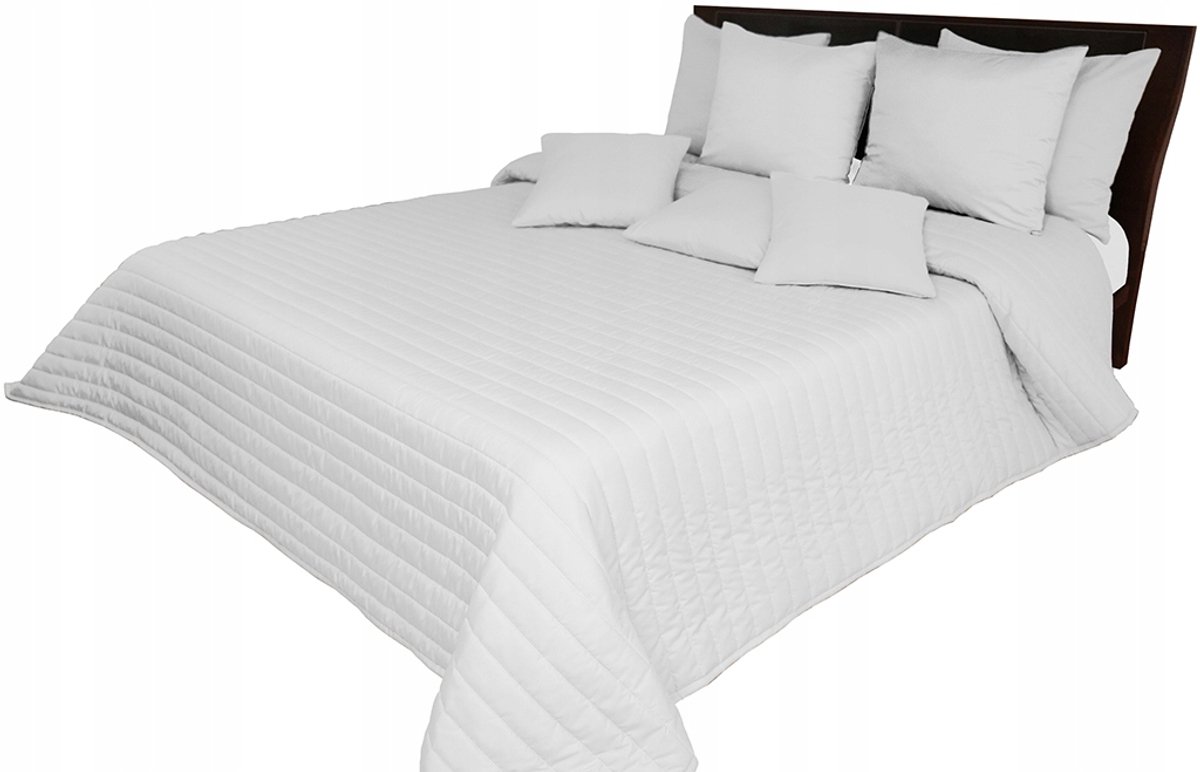 Elegante Grijze Spackle sprei 220x240 cm