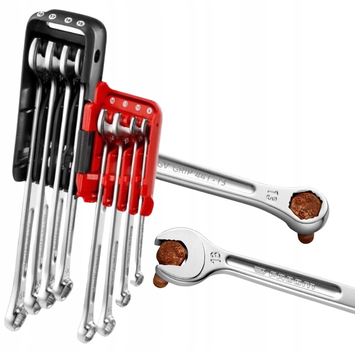 Facom Lange Ringsleutelset 8-19 mm