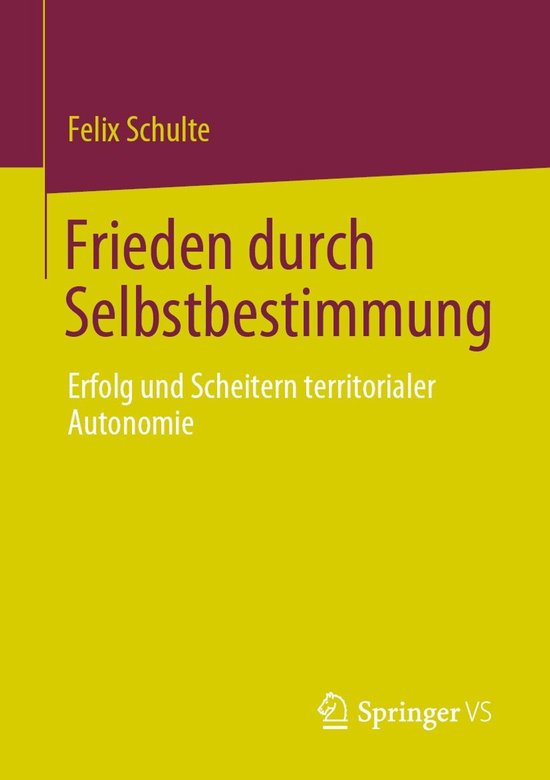 Social Science and Law (German Language) - Frieden durch Sel ... - cover