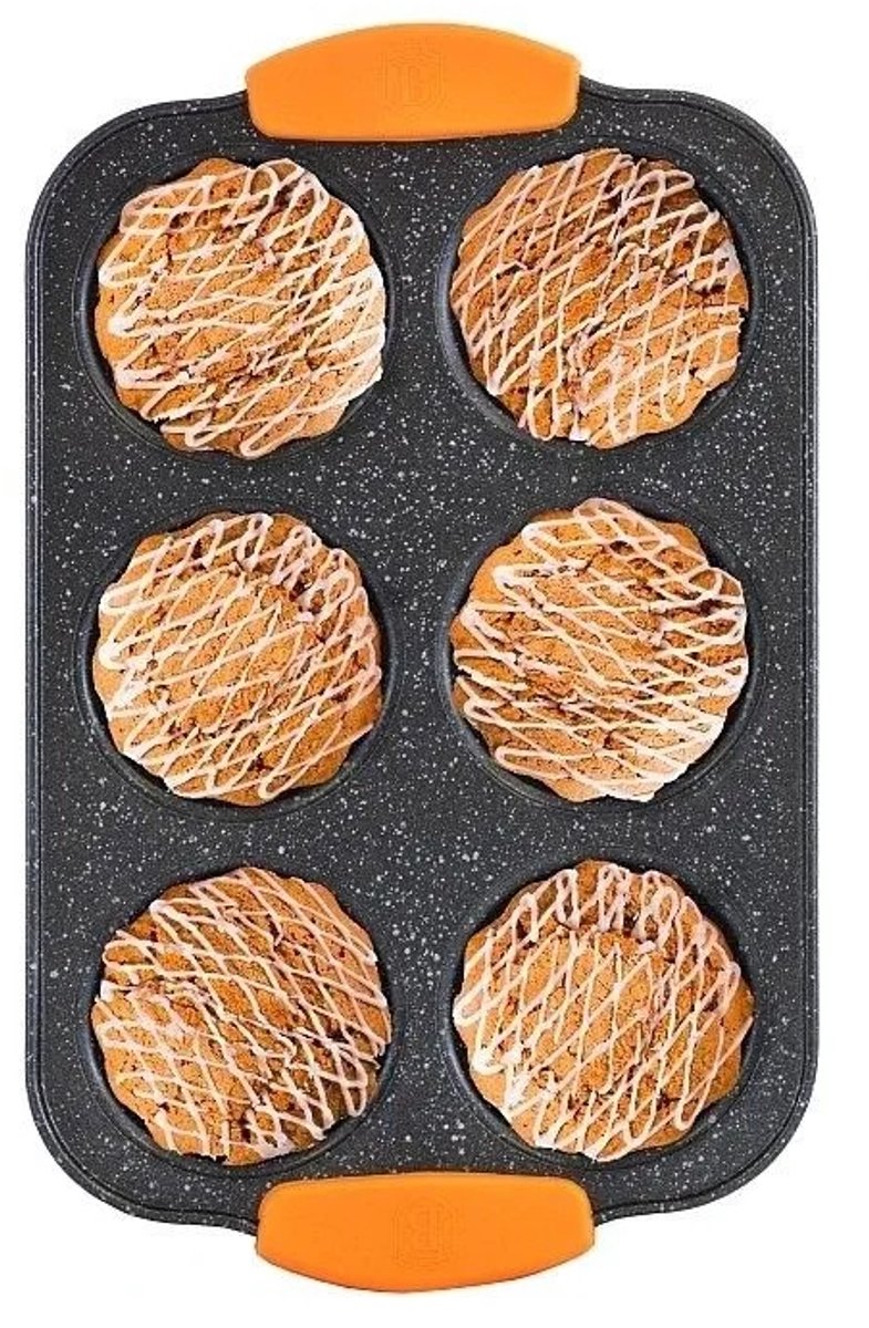 Muffin bakvorm Berlinger Haus Granit Diamond 6 stuks
