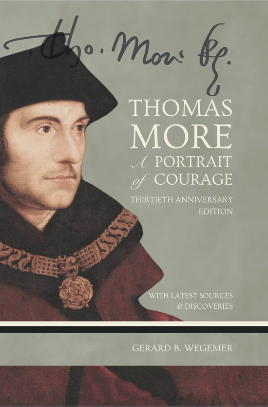 Thomas More: A Portrait of Courage - cover