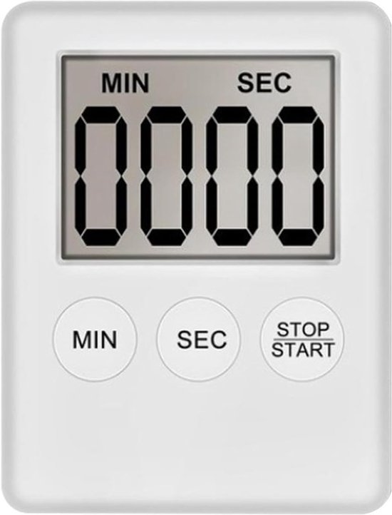 Digitale timer, mini-timer, magnetische digitale stopwatch met groot ...
