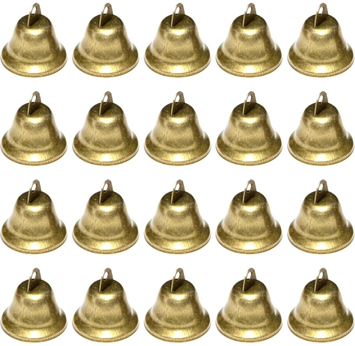 EXCITAT Bellen - Vintage Bellen - Multifunctioneel - Praktisch - Geschikt voor Winkels, Kantoren, Huisdecoratie - 20 stuks