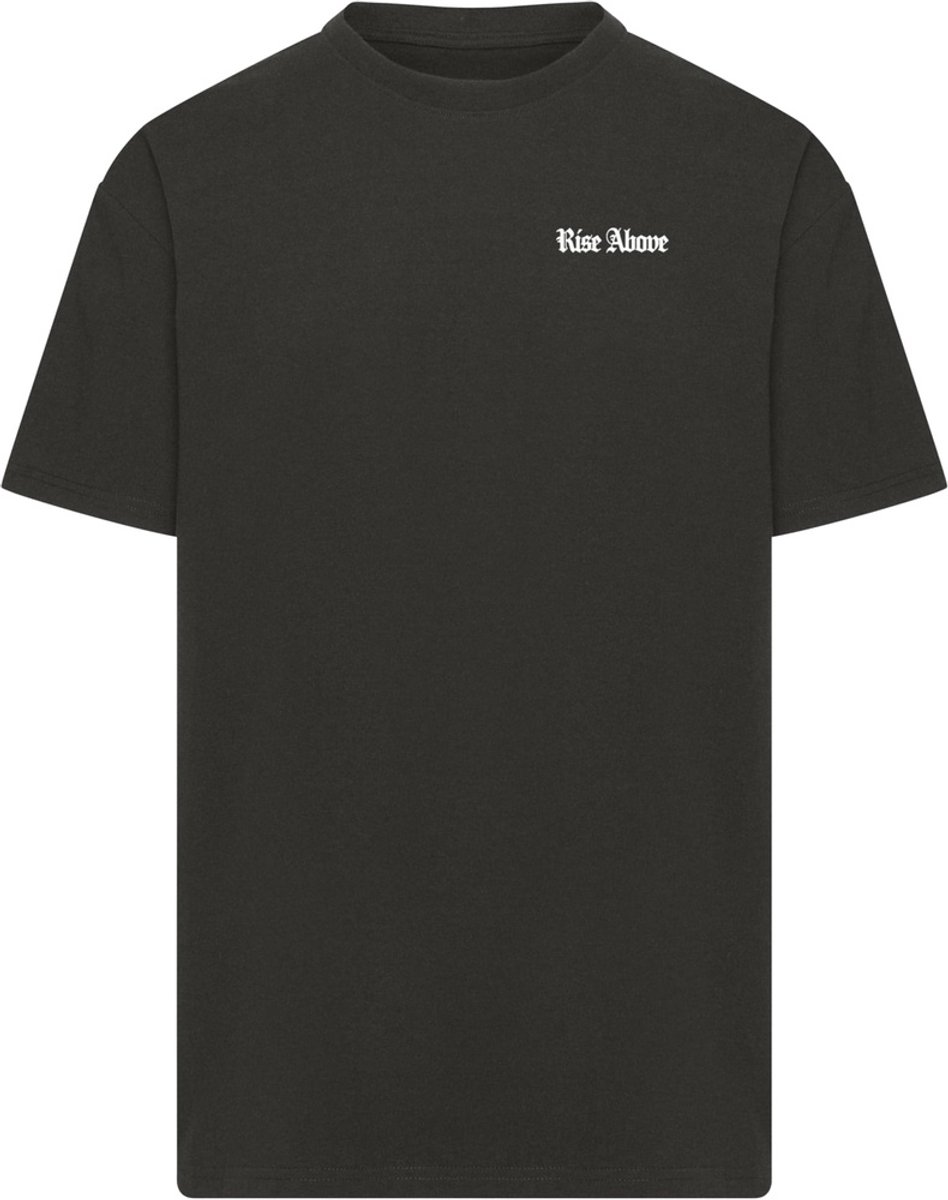 Mister Tee Rise Above Heavy Oversize Heren Tshirt L Zwart