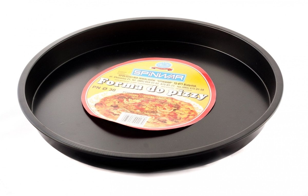 Antiaanbak Pizzapan 24cm - Bakvorm voor Perfecte Pizza's