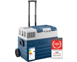 TZS First Austria Elektrische Compressor Koelbox - 43L - 12V en 230 volt - Frigobox -Koelen en Verwarmen - Blauw