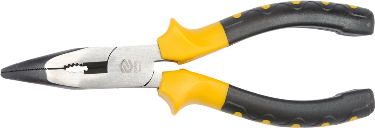 Vorel Verlengde Gebogen Tang 160mm - Kwaliteit voor Werkplaats