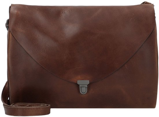HAROLD'S Cuir Sac à épaule bandoulière Pochette Fold Handbag Clutch Camel Beige