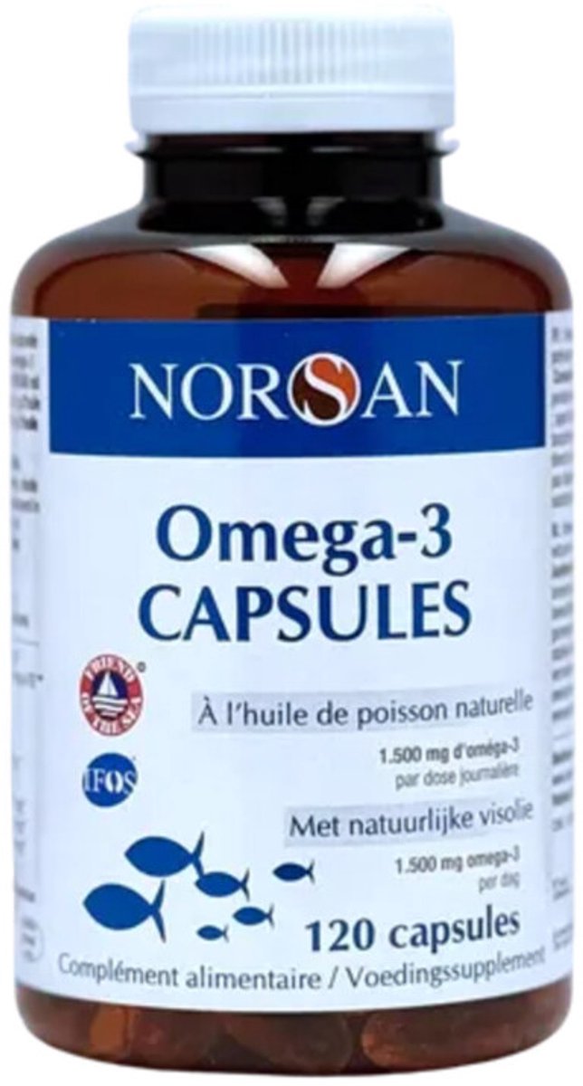 Norsan Omega 3 - 120 capsules