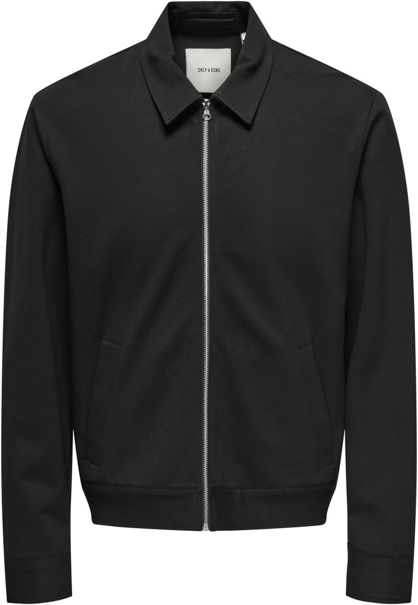 Only & Sons Vest Onsjakes 0339 Reg Zip Overshr Frml 22034236 Black Mannen Maat - L