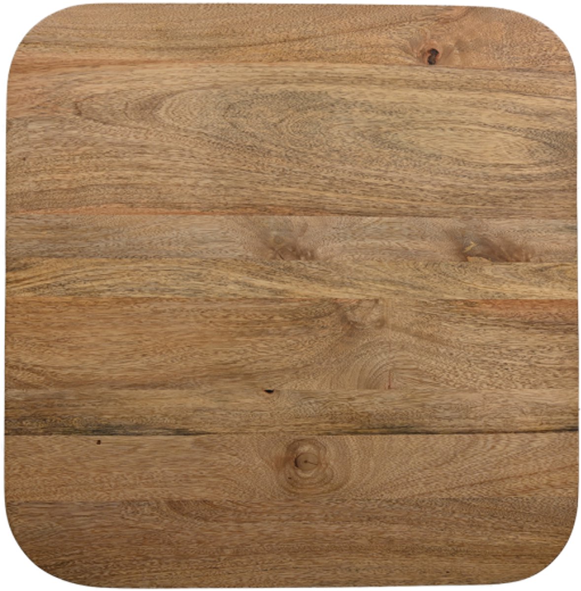 Benoa Tafelblad Horeca vierkant mangohout 70x70 cm - Naturel