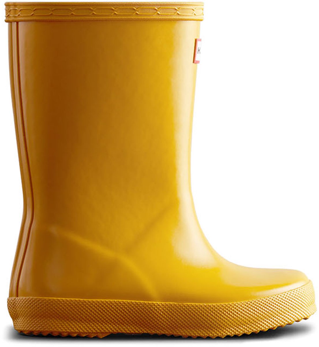 Hunter - Regenlaarzen voor kinderen - Kids first classic - Gloss - Geel - maat 33EU