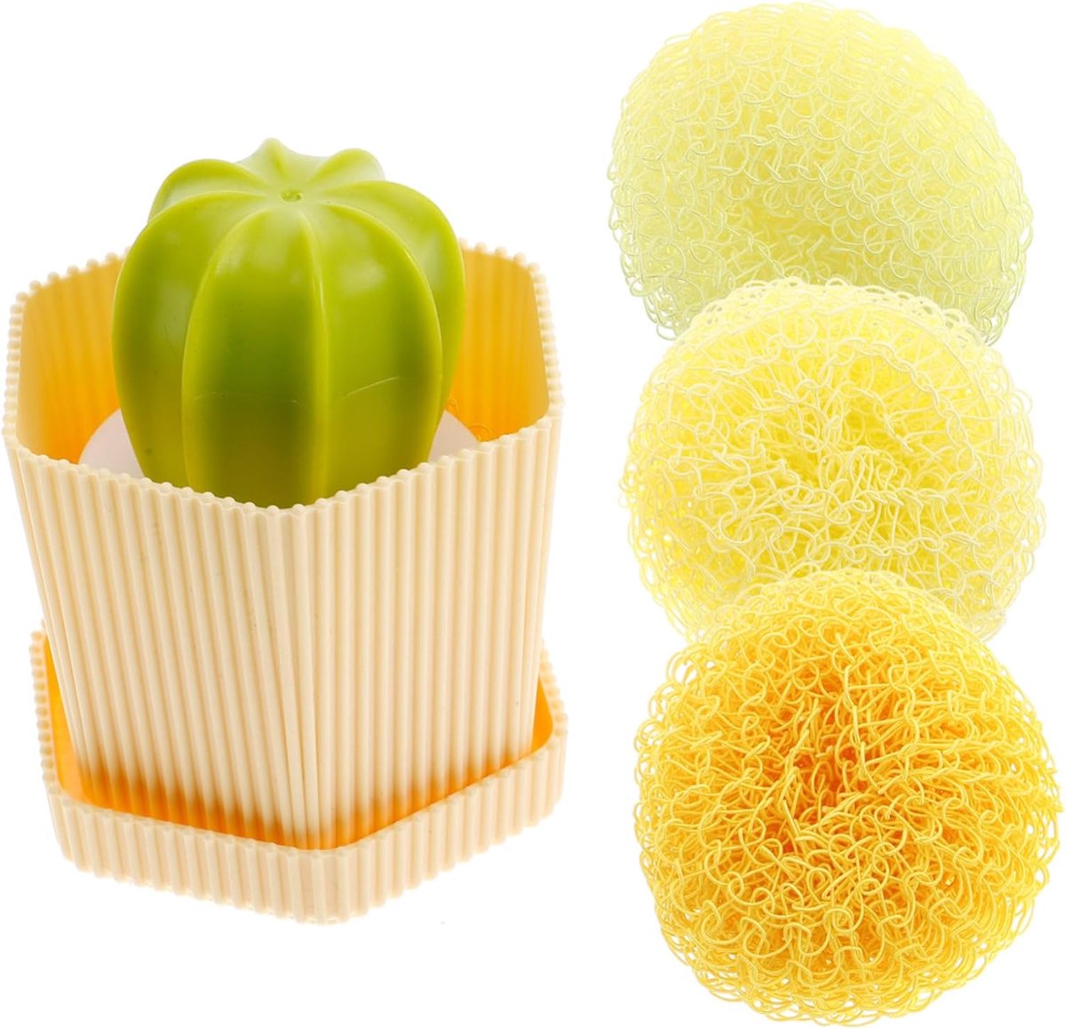 Generic 1 Set Keuken Schoonmaakborstel Afwasmiddeldispenser Borstel Voor Afwassen Keuken Scrubber Keuken Pot Schoonmaakborstel Met Houder Schoonmaakborstels Houder Afwasborstel Plastic