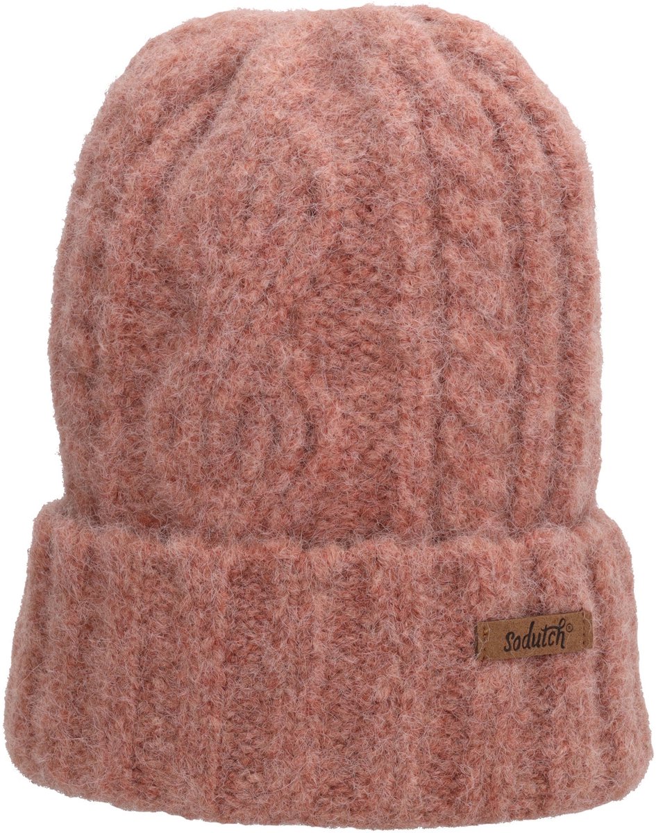 Sodutch Winter Essentials Muts - Rood-Fuchsia
