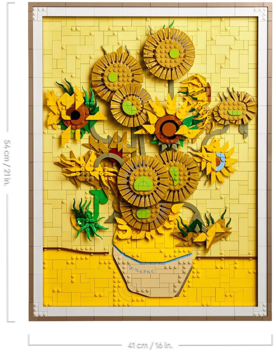 LEGO - Vincent van Gogh Zonnebloemen - Zonnebloemen - 31215 — afbeelding 20