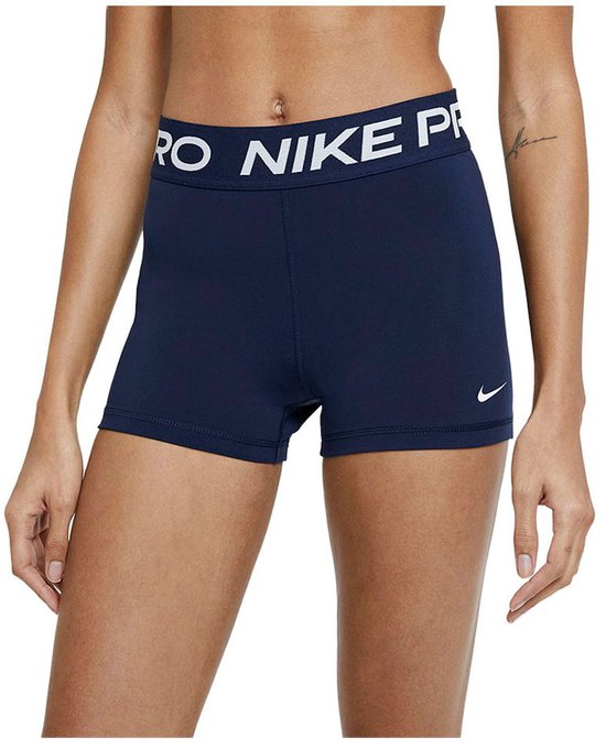 Nike Pro 365 3´´ Korte Leggings Blauw XL Vrouw — afbeelding 2