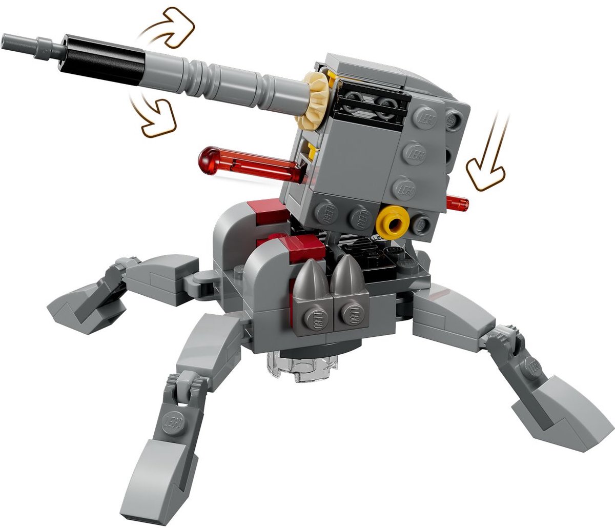 LEGO Star Wars 501st Clone Troopers Battle Pack Bouwbaar Speelgoed met Minifiguren - 75345 — afbeelding 20