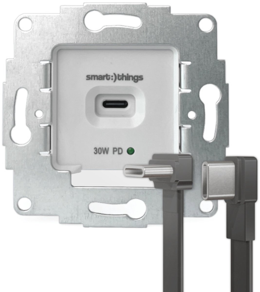 sCharge 30W inbouw voedingsadapter 230V met USB-C