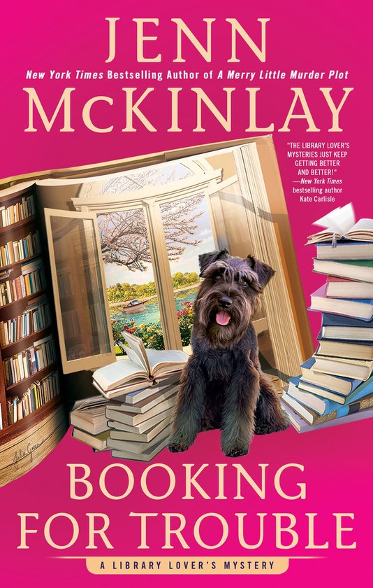 A Library Lover's Mystery 16 - Booking for Trouble - cover