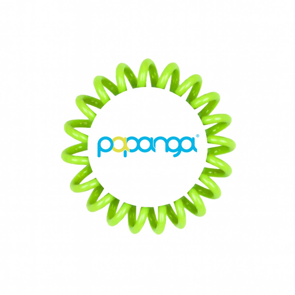 Papanga Haarelastiek Small - Appelgroen - Elastisch & Duurzaam