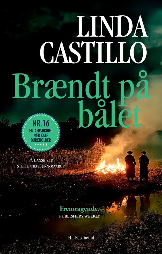Amishkrimi med Kate Burkholder 16 - Brændt på bålet - cover