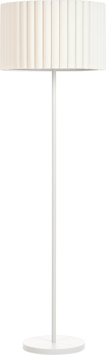 LOURENS - Vloerlamp - Off-white - Polyester