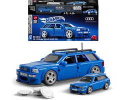 Mattel Brick Shop Hot Wheels Speed Serie - '94 Audi Avant RS2 - Bouwspeelgoed - 252 onderdelen