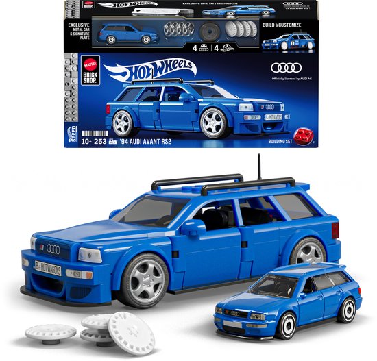 Mattel Brick Shop Hot Wheels '94 Audi Avant RS2