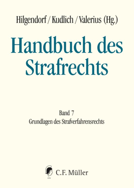 Handbuch des Strafrechts - cover