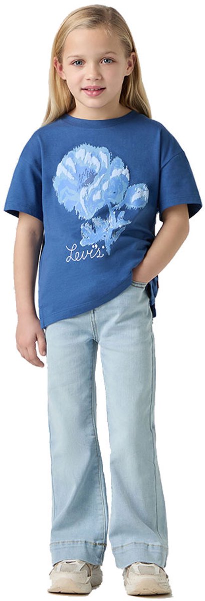 Levi´s ® Kids 726 Flare Broek 8 Years Meisje Blauw