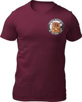Gangsta Cryptonaut - Bitcoin - Heren T-Shirt - Crypto - Doge Coin- Getailleerd - Katoen - Ronde Hals