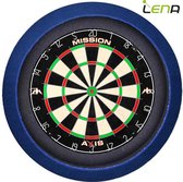 Dartbord met Verlichting Voordeelpakket (Blauw) + Mission Axis + Lena Basic