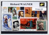 Richard Wagner – Luxe postzegel pakket (A6 formaat) - collectie van verschillende postzegels van Richard Wagner – kan als ansichtkaart in een A6 envelop. Authentiek cadeau - kado - klassieke - muziek - piano - pianist - dichter - duits - opera
