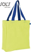 Lenox Shopping Bag(Neonlime/Royaalblauw)