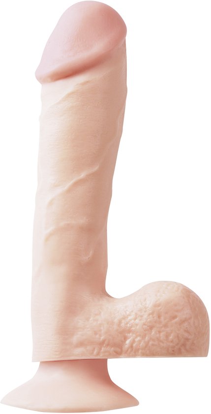 Pipedream Basix Rubber Works realistische dildo Dong With Suction Cupkin beige - 7,5 inch