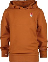 Vingino Hoodie B-basic Jongens Katoen Bruin Maat 140