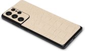ScreenSafe Skin Galaxy S21 Ultra Golden Pearl Croco