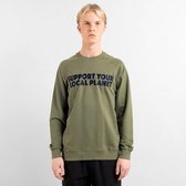 Dedicated - Malmoe Bold Support - Unisex - Sweater - Legergroen - M