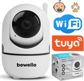 Slimme WIFI IP Camera - Smart Indoor Camera - met Tuya Smart App - Pan & Tilt - Babyfoon / Hondencamera / Beveiligingscamera