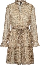 Vero Moda VMFLEO LS ABK DRESS - Birch Beige