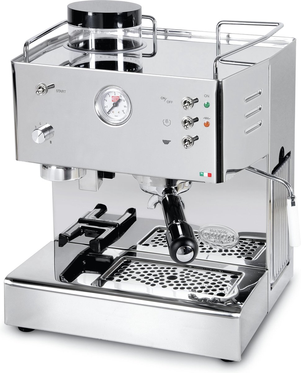Quickmill 3035 - Pistonmachine met Geïntegreerde Koffiemolen | bol.com