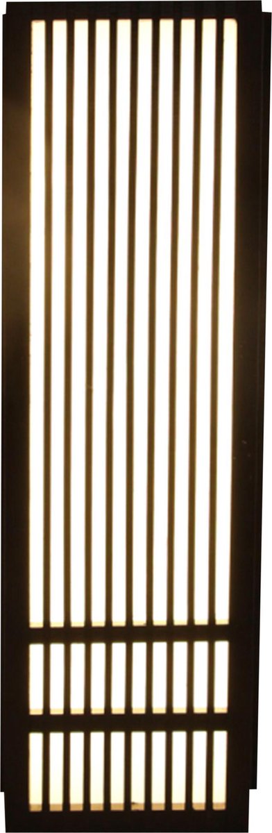 Fine Asianliving Japanse Wandlamp Shoji Zwart Kazuno B8xD15xH50cm