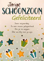 Kaart - Intense - Jarige Schoonzoon, Gefeliciteerd - TE039-C