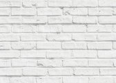 muursticker Kitchen Panel White Bricks 47x65cm PVC wit