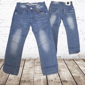 Stoere jongens jeans H3180 -s&C-134/140-spijkerbroek jongens